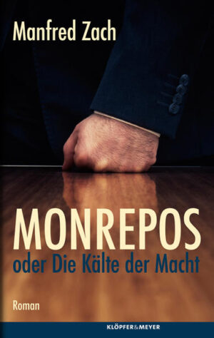 »Monrepos oder Die Kälte der Macht« - oder: Was passiert hinter der Vorderseite der Demokratie? In diesem von den Lesern und von der Kritik vielgelobten und von den Politikern vielgescholtenen Roman übers Filbingerund Späth- Zeitalter zeichnet der frühere baden- württembergische Regierungssprecher Manfred Zach ein exemplarisches Psychogramm der Politik, ihrer Mechanismen, Verlockungen, Gefahren, Verkrümmungen. Ein gutes und spannendes, ein authentisches Stück Literatur. Ein zeitgeschichtlicher Aufklärungsroman, ein geradeso faszinierender wie beklemmender Blick ins Innere der Macht.