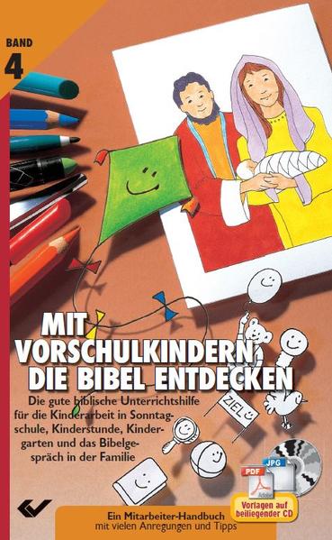 26 Lektionen im Rahmen des bekannten Unterrichtsprogramms "Mit Kindern die Bibel entdecken", zugeschnitten auf die Kinderarbeit im Vorschulalter. Detaillierte Stundenentwürfe, Bastelvorschläge u. v. m., neu auch auf beigefügter CD zum Ausdrucken. Schwerpunkt: Matthäus-Evangelium.