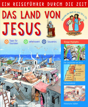 Dieser reich bebilderte Reiseführer entführt dich auf eine besondere Reise in die Zeit von Jesus. Dabei erfährst du viel Spannendes über Land und Leute, Sitten und Gebräuche. Außerdem gibt es praktische Tipps, Souvenirempfehlungen und Landkarten. Für Kinder ab 8 Jahren.