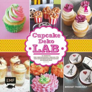 - 52 Rezepte und Ideen bieten die verschiedensten Gestaltungsmöglichkeiten - Von Dekors, die Kinderaugen größer werden lassen, bis zu elegant verzierten Cupcakes für die Hochzeitsfeier ist für jeden Genießer und jede Gelegenheit etwas dabei - Mit detailli