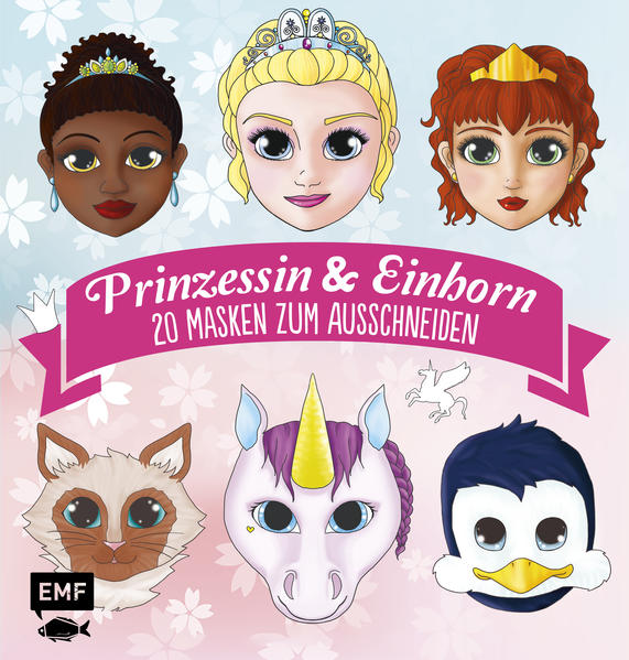 Kinder lieben es, in verschiedene Rollen zu schlüpfen und sich zu verkleiden. Da kommt ein Buch mit 20 verschiedenen Masken gerade Recht. Egal ob schöne Prinzessin, kecke Fee, süßer Prinz oder warziger Froschkönig für jeden Geschmack ist hier das passende Gesicht dabei. Auf festem Papier gedruckt, können die Kids die Bilder nach Lust und Laune bemalen oder mit den beigelegten Glitzerstickern verzieren ausgeschnitten und mit einem Gummiband versehen sind sie der Hit auf jeder Geburtstagsoder Faschingsparty.