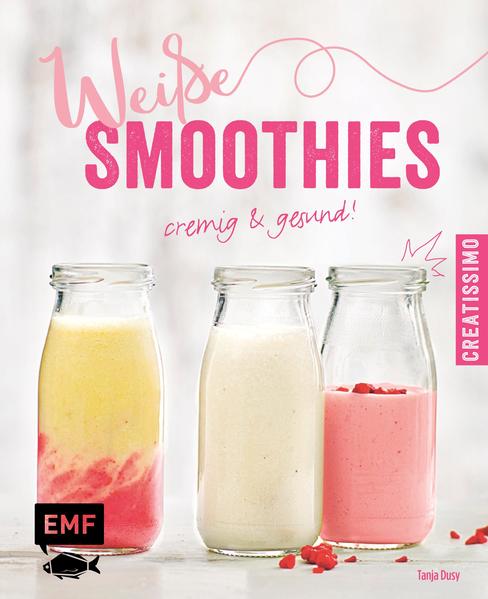 Wer denkt, dass nichts über einen grünen Smoothie geht, wenn es gesund, modern und hip sein soll, der hat noch keine weißen Smoothies probiert. Denn durch Kokosmus, Mandelmilch und Ei sind weiße Smoothies wertvolle Eiweißlieferanten und Seelenschmeichler obendrein. Im Creatissimo-Ratgeber „Weiße Smoothies“ von Tanja Dusy gibt es 20 gesunde Rezepte mit Wohlfühlfaktor. Nun gibt es keine Ausreden mehr, nicht ins Fitnessstudio zu gehen: Denn weiße Smoothies sind die perfekte Mahlzeit für Fitnessbegeisterte.