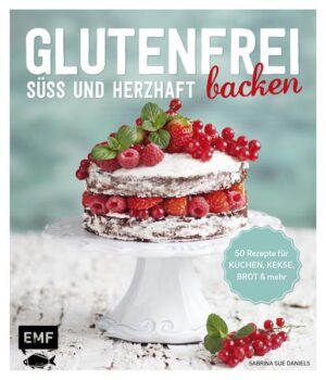 Wie wird Brot, Gebäck & Co. glutenfrei? Diese Frage stellen sich etwa 300.000 betroffene Deutsche täglich. Tendenz steigend. Wer an Glutenunverträglichkeit leidet, will nicht automatisch auf Brot und Gebäck verzichten. Unsere Autorin Sabrina Sue Daniels weiß Abhilfe. In ihrem Buch „Glutenfrei Backen. Süß und herzhaft“ hat sie 50 glutenfreie Backrezepte entwickelt - vom klassischen Sauerteigbrot bis zur ausgefallenen Rote-Bete-Schokoladen-Torte. Profitipps zum glutenfreien Alltag von der Ökotrophologin Dagmar Reichel gibt es obendrein dazu.