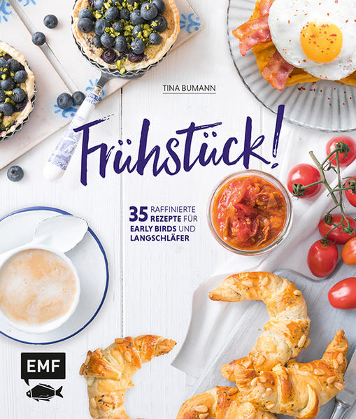 Egal ob Morgenmuffel oder Frühaufsteher - der perfekte Start in den Tag beginnt mit einem guten Frühstück. Damit die Pflicht zukünftig zur Kür wird, hat die bekannte Foodbloggerin und Fotografin Tina Bumann feine Rezepte für die wichtigste Mahlzeit des Tages zusammengestellt - egal ob für das kleine Alltagsfrühstück oder den ausgiebigen Brunch mit Freunden. Süß oder herzhaft, klassisch oder ausgefallen, weißes Omelette oder Salted Caramel Granola - was darf es heute sein?