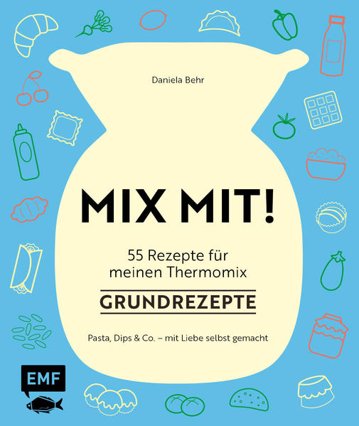 Fix gemixt mit der Thermo-Küchenmaschine - Die erfolgreiche Mix Mit-Reihe mit leckeren Rezepten für die ganze Familie geht weiter! Alles handmade - die erfahrene Köchin und Bloggerin Daniela Behr (www.danistreueküchenfee.de) zeigt, wie sich 55 Grundrezepte ganz ohne Zusatzstoffe in der Thermo-Küchenmaschine herstellen lassen. Teig, Soßen, Marmelade, Dressings, Gemüsebrühpaste und Mandelmilch können so schnell und einfach selber gemacht werden. Hilfreiche Tipps und Tricks machen das Nachkochen ganz einfach. Die stimmungsvollen Fotos zu jedem Gericht machen Lust, sofort loszulegen!