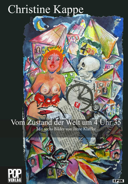 „...wenn immer irgendwo ein paar schlafende Menschen umherlägen, wäre die Welt vielleicht ein bisschen besser. So wie bei uns zuhaus."(Christine Kappe) Dieser Prosaband umfasst 19 Texte, die erste Hälfte spiegelt die Außenwelt, die zweite die Innenwelt einer nächtlichen Stadt. Träumend und nachdenkend durchwanderte ich einige Jahre die Stadt. Vor allem nachts zeigt sie ihr wahres Gesicht, wenn Lärm und Glanz verschwunden sind und den Blick auf das Wesentliche frei geben. Die Traumwelt ist nicht bizarrer als die Realität, erkannte ich. Und die Realität - ist sie nicht bloß eine Attrappe? Erst nachdem ich die Textsammlung fertiggestellt hatte, fielen mir die 'Nachtwachen' von 'Bonaventura' wieder ein. Ja, ich hatte sie mit Begeisterung gelesen. Damals, 1804, wurden Lichter angezündet. Heute sind die Lichter die ganze Nacht lang an und es werden Zeitungen verteilt. Sonst hat sich scheinbar wenig geändert.