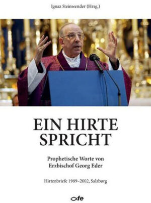 Als Erzbischof von Salzburg (1989-2002) erkannte Dr. Georg Eder die „Zeichen der Zeit“. Seine in diesem Band gesammelten Hirtenbriefe sind wortgewaltig und prophetisch, sie können als sein besonderes Vermächtnis angesehen werden. Für ihn war die von seinem Amt geforderte Pflicht, zu heiligen, zu lehren und zu leiten selbstverständlich. Die vorliegende Sammlung von Hirtenbriefen verspricht jedem geistlichen Gewinn, der mit offenem Herzen hört, was „der Hirte spricht“.