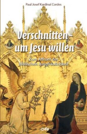 „Sex sells!“, sagt uns die Werbebranche heute. „Suchst du Interesse, hilft dir Erotik“, könnte man in gehobenem Deutsch übersetzen. Ungeniert gibt man allenthalben diesen Tipp. Wen wundert’s, dass viele sexuelles Sich-Ausleben zum Inbegriff menschlicher Selbstverwirklichung und Glückserfahrung erhoben haben. Treue in der Ehe erscheint vielfach chancenlos. Erst recht gilt es als utopisch (oder gar verdächtig), wenn jemand ohne einen Ehepartner lebt. Und doch zählt immer noch Jesu Rat: Es gibt Ehelose „um des Himmelreiches willen“ (Mt 19,12). Er nötigt Ehelose wie auch Eheleute, sich den Rang „jungfräulichen Lebens“ um Jesu willen neu bewusst zu machen. Und sie finden gute Gründe, erklärt der deutsche Kurienkardinal Paul Josef Cordes in diesem neuen Buch.