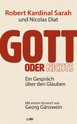 n diesem autobiografischen Interviewbuch gibt Robert Kardinal Sarah, einer der prominentesten und freimütigsten katholischen Kardinäle, Zeugnis von seinem Glauben und kommentiert viele aktuelle Themen. Das meistdiskutierte und wichtigste katholische Buch des Jahres 2015! aus dem Vorwort von Erzbischof Georg Gänswein: "Es ist die Radikalität des Evangeliums, die dieses Buch inspiriert, die Radikalität, die schon viele Glaubenszeugen bewegt und angetrieben hat, die Radikalität einer unausweichlichen Entscheidung, vor der letzlich jeder einzelne Mensch steht, wenn er früher oder später in seinem Leben, den Ruf Christi hört, ihn ernst nimmt, ihm nicht länger ausweichen will und endlich darauf antworten muss. Dann versteht er, dass seine ganze menschliche Existenz auf diese eine Frage zuläuft: Gott oder nichts!" Papst emeritus Benedikt XVI. in einem Brief an Robert Kardinal Sarah: "Ich habe 'Gott oder Nichts' mit großem geistigen Gewinn, Freude und Dankbarkeit gelesen. Ihr Zeugnis für die Kirche in Afrika, Ihr Leiden während der Zeit des Marxismus und das ganze geistige Leben bewegt und hat große Bedeutung für die Kirche, die im Westen ein wenig ermüdet ist. Alles, was Sie geschrieben haben in Bezug auf die zentrale Bedeutung Gottes, die Feier der Liturgie und das sittliche Leben der Christen ist drängend und tiefgründig. Ihre mutigen Antworten auf die Probleme der neuen Gender-Theorie (über das angebliche Wesen der Geschlechter) klären in einer nebulösen Welt eine fundamentale Frage der menschlichen Existenz."