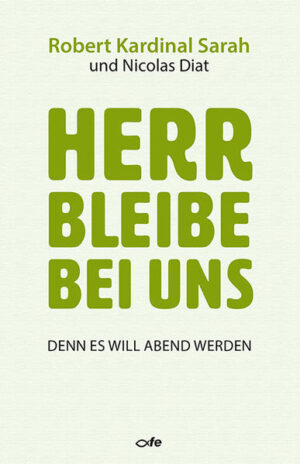 Unsere Welt befindet sich am Rande des Abgrunds: Glaubenskrise, Untergang des Abendlandes, moralischer Relativismus und entfesselter Kapitalismus. Im Bewusst¬sein der Tragweite der aktuellen Krise zeigt Kardinal Robert Sarah auf, dass es möglich ist, einer höllischen Welt ohne Hoffnung zu entrinnen. Im Gespräch mit Nicolas Diat widmet er sich den Krisen unserer heutigen Zeit und lehrt uns, dass der Mensch auf sei¬nem Lebensweg eine Erhebung der Seele erfahren muss, um besser aus dieser Welt zu scheiden, als er sie betreten hat.