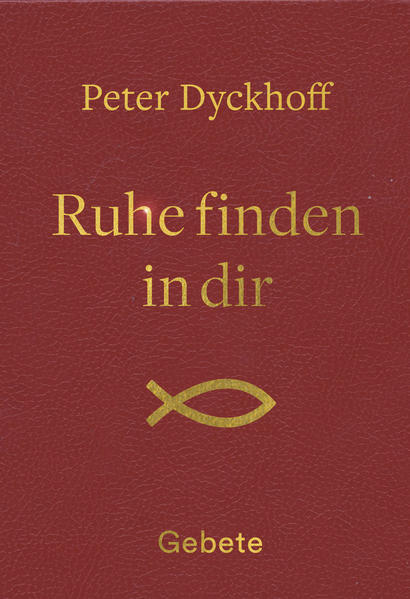 Die persönlichen Gebete von Pfarrer Peter Dyckhoff, dem bekannten Experten für das Ruhegebet, zeigen dem Leser den Sinn des Lebens, verwurzeln ihn in Christus und lassen ihn mit dem Göttlichen eins werden. Die Lektüre dieses Buches zeigt einen Weg in die Anbetung und das Schweigen. Das Gebetbuch ist ausgestattet mit 35 ganzseitigen Schwarzweiß-Bildern von Rembrandt und einem Leseband.