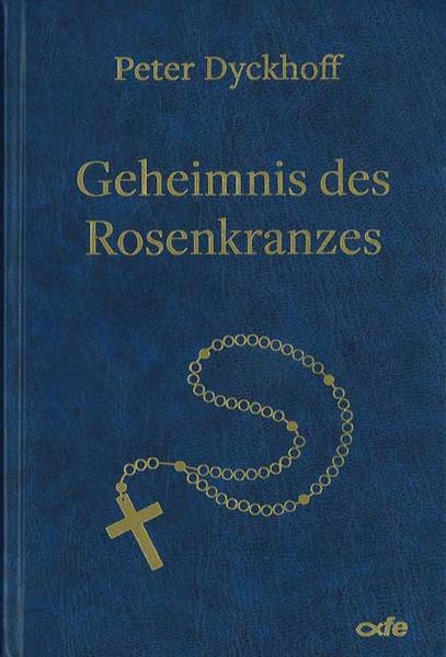 Gebete zu wiederholen und sie an Steinchen, Körnern oder Perlen abzuzählen, gibt es in vielen Weltreligionen. Nicht nur im Christentum. Besonders verbreitet ist die Gebetsschnur in Indien, dort ist sie seit dem 1. Jahrhundert n. Chr. nachweisbar. Im Hinduismus und Buddhismus kennt man die Gebetsschnur. Im Islam ist sie seit dem 9. Jahrhundert n. Chr. gebräuchlich. Der Rosenkranz, den wir im Christentum verwenden, besteht aus sechs großen und 53 kleinen Perlen mit einem Kreuz-auf einer Kette oder Schnur aufgereiht. Der Rosenkranz geht zurück auf die "Paternoster-Schnur" aus dem 13. Jahrhundert und dient zur Zählung der Gebete. Während des Betens des Rosenkranzes wird immer neu ein Übergang geschaffen vom mündlichen zum betrachtenden Gebet. Romano Guardini (1885-1968) schreibt: "Dieses Gebet bedeutet das Verweilen in einer Lebenssphäre Mariens, deren Inhalt Jesus Christus ist." Dazu möchte dieses Buch beitragen. Nach einem historischen Überblick und einer leicht verständlichen Erklärung der genauen Gebetsweise des Rosenkranzgebets erläutert Peter Dyckhoff die einzelnen Geheimnisse des Rosenkranzes mit Kommentaren, die sowohl das aufgezeigte Bild im Gesätz als auch den Glauben vertiefen möchten.