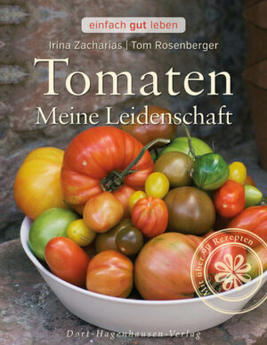 Heute legen Menschen Wert darauf, dass ihr Essen nachhaltig, ökologisch angebaut wird - ob im eigenen Garten oder in der Region. Das Thema Tomaten passt da perfekt zum „Zeitgeist“. In diesem Buch wurden alle wichtigen Aspekte zusammengeführt: Warenkunde, Porträts zu den Sorten und dazu die besten Rezepte aus allen kulinarischen Hotspots der Welt. Neben gärtnerischen, biologischen und gesundheitlichen Aspekten erfährt der Leser alles über Aromafülle, Geschmack und Vitaminwerte. Die Porträts der 25 dominierenden und für die Vielfalt von Tomatengerichten wichtigen Sorten, von der sonnengelben Ananastomate über die lilabraune „Lila Sary“ bis zur Zebratomate, sind Grundlage der über 90 Rezepte.