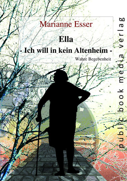 Jeder Mensch wünscht sich, bis zum Lebens­abend gesund und fit zu bleiben und in seiner eigenen Wohnung bleiben zu können. Auch der über 90-jährigen Ella geht es so und ihre Familie versucht so lange wie möglich, ihr diesen Traum zu erfüllen. Doch wie soll man reagieren, wenn man merkt, dass es einfach nicht mehr geht? Die Autorin erzählt von dem Konflikt mit der Schwester ihrer Schwiegermutter, als diese in ein Altersheim umziehen soll. Ebenso stellt sie ihren inneren Gewissenskonflikt dar, der zwischen der Er­leichterung, endlich ein Problem gelöst zu haben, und den Schuldgefühlen der geliebten Person gegenüber schwankt. Die Autorin Marianne Esser schildert ihre persönlichen Erlebnisse in einem kleinen Buch, dass Gefühle offenbart, aber auch jedem Hoff­nung geben kann, der sich in einer ähnlichen Situation befindet.
