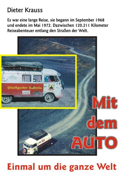 Es war eine lange Reise, sie begann im September 1968 und endete im Mai 1972. Dazwischen 120.211 Kilometer Reiseabenteuer entlang den Straßen der Welt. Über 120.000 Kilometer benötigte dazu das Fahrzeug mit dem Kennzeichen WN-CD-521. Eine echte Herausforderung für Auto, Material und seine Insassen. Damals: zwischen 1968 und 1972 führte die Reise um den Planeten Erde nicht immer über geglättete Teer- und Asphaltstraßen. Eine außergewöhnliche Reiseschilderung, immer in Augenhöhe mit der Straße und auf Stoßstangenfühlung mit dem quirligen Treiben entlang den Fahrbahnen durch fünf Kontinente.