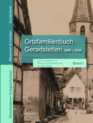 Ortsfamilienbuch Geradstetten 1660  1930 | Bundesamt für magische Wesen