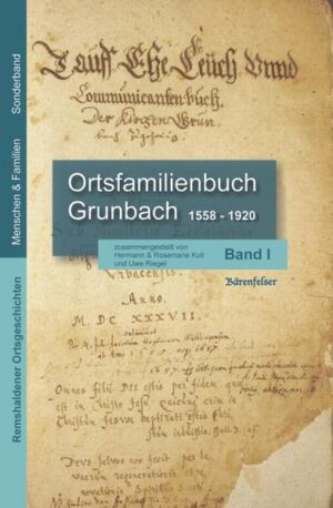 Ortsfamilienbuch Grunbach 1558-1920 | Bundesamt für magische Wesen