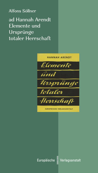 ad Hannah Arendt. Elemente und Ursprünge totaler Herrschaft | Bundesamt für magische Wesen