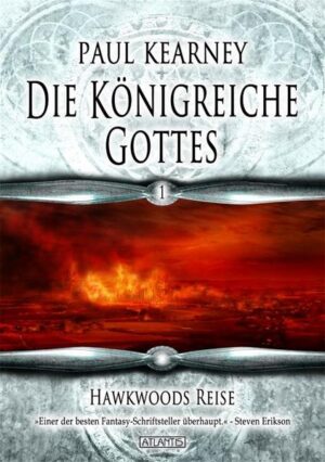 Die fünf Königreiche Gottes stehen vor weitreichenden Veränderungen. Die Merduks, unter ihrem mächtigen Feldherren Shar Baraz, haben das Bollwerk im Osten, die Metropole Aekir, einfach überrannt und lagern nun vor den Toren der westlichen Welt. Gleichzeitig bläst der Orden der Brüder vom Ersten Tag zu einer Säuberungsaktion gegen alles ungläubige Zauberervolk in den fünf Königreichen Gottes. Besonders in Hebrion hat der junge König Abeleyn unter den frommen Fanatikern zu leiden. Bei der Suche nach einem Weg seine 'magischen' Untertanen zu retten, stößt er auf die Pläne seines Vetters, Fürst Murad, und dessen Absichten, auf dem unerforschten westlichen Kontinent eine hebrionische Siedlung zu errichten. Auf den beiden Schiffen des Seemannes Richard Hawkwood soll die Expedition nach den Angaben aus einem alten Logbuch einer früheren Reise gestartet werden. Doch was Murad sowohl seinem König als auch Hawkwood verschweigt: Damals reiste das Grauen mit aus den westlichen Landen. Keiner der Expeditionsteilnehmer kehrte je lebendig in die Häfen von Hebrion zurück.