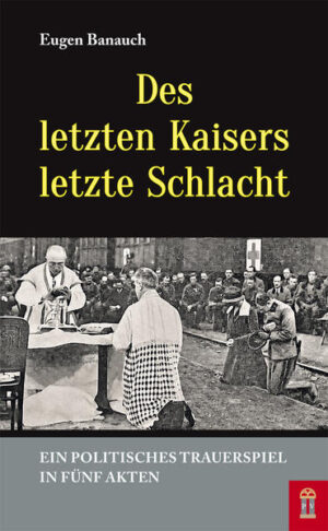 Mit der »Schlacht« im Titel dieses modernen Versdramas ist keine Kampfhandlung des Ersten Weltkriegs gemeint, sondern der letztlich an Verrat und Perfidie gescheiterte Versuch Kaiser Karls im Oktober 1921, in dem vom »Reichverweser« Horthy autoritär und rassistisch regierten Königreich Ungarn die rechtmäßige Ordnung mit militärischem Einsatz wiederherzustellen. Dieser auf ausdrücklichen Wunsch des Papstes Benedikt XV. unternommene Versuch endete nach einem Scharmützel vor Budapest mit der Gefangennahme und der Verbannung des Kaisers nach Madeira, wo dieser am 1. April 1922 als »vorbildlicher Christ, Ehemann, Familienvater und Herrscher« starb. 2004 wurde Karl von Österreich seliggesprochen