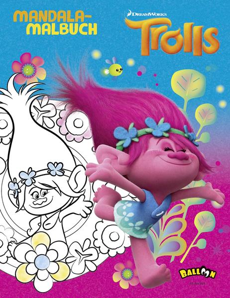 Wunderschöne Mandalas mit deinen Lieblings- Trolls aus dem Kinofilm - hier sind sie zum fantasievollen Ausmalen für dich versammelt!