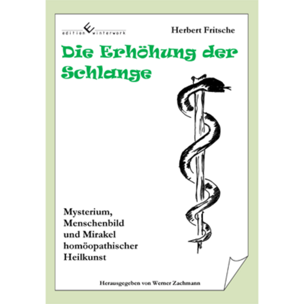 Herbert Fritsche nennt sein Buch Die Erhöhung der Schlange die summa seines Lebens. Und in der Tat, ist es von einer Tiefe, die ihresgleichen sucht. Er selbst sagt darüber: „Das kleine Buch ist mir deshalb wichtig und stets lebendig, weil es Dinge aussagt, die mich aus- und aufsuchten, damit sie ins Leben kommen und indem es so gewaltige, bislang elternlose Lebendigkeiten sind, bleiben sie das auch, nachdem meine Feder behilflich war, hier im Irdischen aufzutauchen und Skandal zu machen.“ ... Wahrscheinlich wird es kaum Leser haben, „denen klar ist, welche Mächte sich in den Worten des Textes Asyl suchten.“ „Der Reichweite des Simile widmet sich dieses Buch“, sagt er auf den ersten Seiten und nimmt uns mit, uns den Kosmos des Simile zu zeigen.