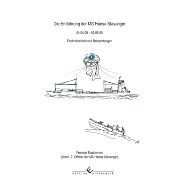 Am 04. April 2009 wird die, unter deutscher Flagge fahrende, „Hansa Stavanger“, ein Containerschiff der Hamburger Reederei Leonhardt und Blumberg, im Indischen Ozean von somalischen Piraten überfallen und entführt. Für die 24-köpfige Besatzung, ihren Familien und der Reederei beginnt damit eine Zerreissprobe ihrer Belastbarkeit, physischer und psychischer Natur. Die Verhandlungen über die Freilassung der gefangenen Seeleute wird sich über vier Monate hinziehen. In dieser Zeit ist die international gemischte Mannschaft der „Hansa Stavanger“ den unberechenbaren Piraten ausgeliefert und muss zum Teil unter Folter, Isolation, Verschleppung nach Somalia und vorallem unter unhygienischen Zuständen um ihr Leben und ihre Gesundheit bangen. Unter den fünf deutschen Geiseln an Bord des Schiffes befindet sich auch Frederik Euskirchen, der zweite Offizier. In diesem Buch dokumentiert er vier Monate Geiselhaft bei somalischen Piraten. Die Geschehnisse an Bord, vom Ablauf eines vermeintlich ruhigen Tag bis hin zu einschneidenden Erlebnissen wie Scheinhinrichtungen werden ebenso beschrieben wie der Umgang mit den launischen Piraten, die Hintergründe für die langwierigen Verhandlungen, sowie das Zusammenleben und Zusammenhalten der eigenen Mannschaft. Neben dem erzählerischen Teil wird in dem Buch auch Quintessenz der gemachten Erfahrungen gezogen. In diesem Bereich werden die Beobachtungen und Erfahrungen des Autors, unteranderem z.B. in Bezug auf den Charakter der Piraten und das richtige Verhalten als Geisel geschildert, was dem Buch auch einen praktischen Nutzen gibt.
