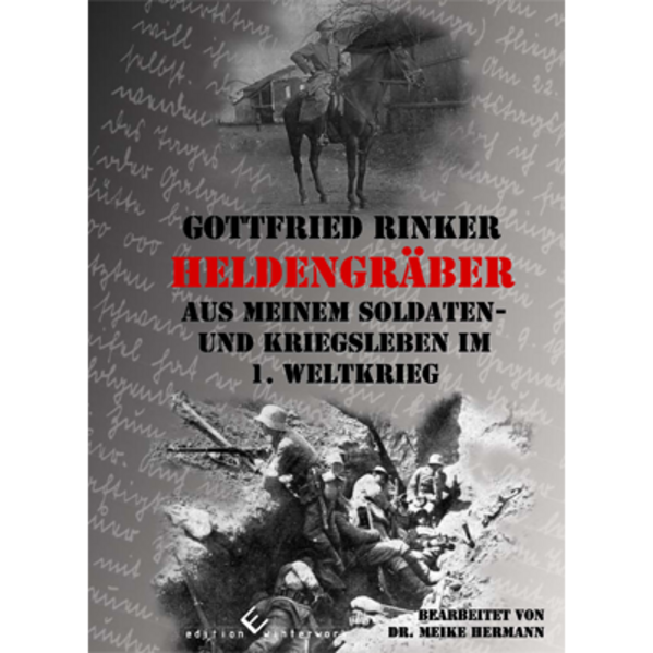 Dieses Werk beinhaltet die Kriegserlebnisse von Gottfried Rinker, der während des ersten Weltkrieges als Infanterist und Leutnant im Infanterie-Regiment 120 und später im Reserve-Infanterie-Regiment 122 dient. Bis zum Jahr 1917 erlebt er die blutige Argonnenschlacht, kämpft in der Champagne, in Flandern und steht an der Westfront vor den Städten Ypern und Verdun im Schützengraben. Dann führt der Einsatzbefehl an die Ostfront nach Russland über Polen und durch die Ukraine bis runter ans Asowsche Meer. Erst im Jahr 1919 kehrt sein Regiment nach Hause zurück. Nach seiner Heimkehr ist es ihm unmöglich seiner Familie oder seinen Freunden über die Erlebnisse des Krieges zu berichten. Stattdessen verfasst er anhand seiner im Krieg geschriebenen Fronttagebücher dieses eindrucksvolle Zeitzeugen-Dokument, das dem Leser detaillierte Einblicke in den grauenhaften Alltag eines Krieges gewährt. „Heiliger Heimatboden, du hast Not und Tod, Kampf und Sieg geschaut! Geweihte Heimaterde, du hast das Blut von Freund und Feind getrunken, dein Schoß birgt die Leiber deutscher und russischer Helden! Es ist ein erhabener Gedanke, zu wissen, dass die Liebe zu dir solch große Opfer zu bringen vermag, aber tausendmal schöner wäre es, könnten sie alle für dich leben!“ (Gottfried Rinker Autor der Tagebücher)