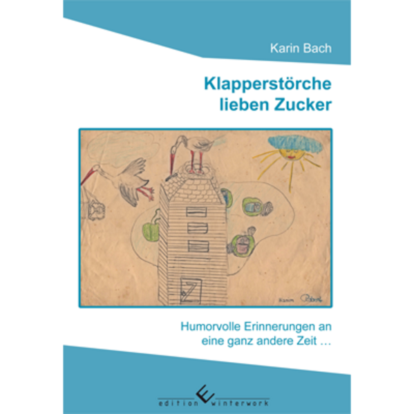 Karin Bach möchte Sie mit hineinnehmen in eine Zeit, die so ganz anders war als heute. Eine Zeit, in der die Störche noch die Babys brachten und der „Plumpsklo“ zum Alltag gehörte. Mit viel Humor schreibt sie von sich, ihrer Familie und dem Dorfleben und plaudert auch ein paar Familienpeinlichkeiten aus. Umrahmt werden die Erzählungen von Bildern, die die Autorin als Kind gemalt hat. Diese begleiten den Leser auf seiner Reise in die Vergangenheit und geben so einen Einblick in die Nachkriegszeit, die trotz einfacher Verhältnisse sehr viele schöne Seiten hatte. Die Lektüre des Buches ist wie das Öffnen eines auf dem Dachboden vergessenen Koffers mit Fotos, Bildern und Geschichten. Menschen, die selber in der Nachkriegszeit auf dem Lande groß geworden sind, werden sich erinnern. Die Jüngeren werden sich wundern, aber auch vieles neu verstehen.