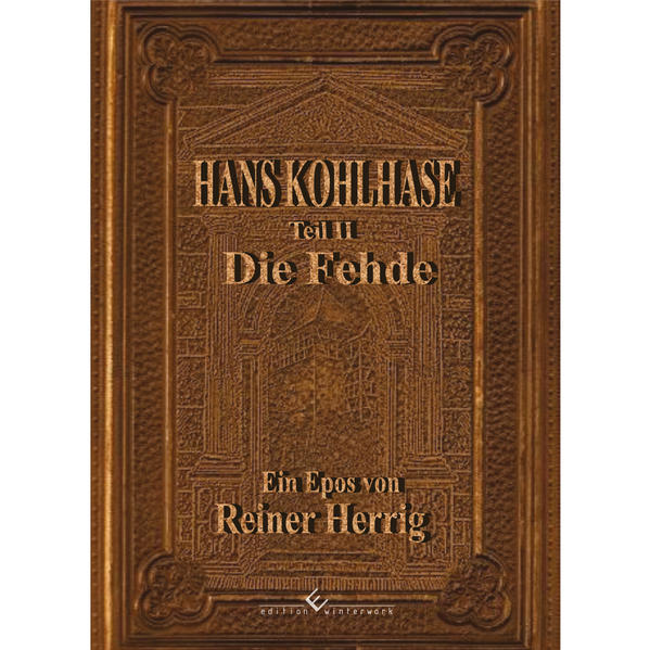 Entgegen verschiedener Historiker bzw. Chronisten, stelle ich Kohlhase als einen aufrechten und selbstbewussten Kaufmann dar, der jegliche Gewalt verabscheut, aber verletzt in seiner Ehre und gedemütigt seiner Existenz beraubt zur Fehde greift und diese durchsetzt, obwohl Fehde nicht mehr und schon gar nicht einem Bürgerlichen erlaubt sind. (Carolina Kaiserlicher Erlass) Im Vor- und Nachwort des Bandes finden Sie weitere Angaben. Es werden die auf historischen Originaldokumenten (veröffentlicht in der Rechtshistorischen Reihe Band 201 bei Peter Lang 1999) beruhenden Begebenheiten der Fehde des Hans Kohlhase gegen das KFT Sachsen in einem Epos mit mehr als 2100 Strophen erzählt. Dabei wird deutlich, dass sich die hist. Korrekten Schauplätze und Tatsachen von der Novelle Heinrich von Kleists grundlegend unterscheiden, jedoch nicht weniger spannend sind. Meine Lesungen jedenfalls haben das ergeben. Das wesentliche Ziel ist es, einen Platz in der Geschichte der Region Nordsachsen/Berlin-Brandenburg für Hans Kohlhase zu schaffen, der dem eines Klaus Störtebeker an der Küste, dem eines Kunz von Kaufungen im Altenburger Land oder dem eines Karl Stülpner im Erzgebirge gleichkommt. Und nicht zuletzt kann das Werk als Beitrag Luthers Wirken in dieser Zeit gewertet werden.