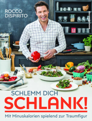 Starkoch Rocco DiSpirito nutzt den „thermogenischen Effekt“ zur Gewichtsabnahme. Durch den Verzehr bestimmter Lebensmittel werden mehr Kalorien vom Körper verbrannt als aufgenommen. DiSpirito hat diese Lebensmittel zur Grundlage seiner Rezepte gemacht und unter anderem mit Beeren oder Mandeln Gerichte mit „Minuskalorien“ kreiert. Auf eine 10-tägige Detox-Phase mit Smoothies und kleinen Snacks folgen 20 Tage mit leckeren und gesunden Mahlzeiten, die die Pfunde purzeln lassen.