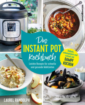 Kochen mit Dampf ist DAS Trendthema in der Küche. Mit dem Instant Pot und seinen Programmen sind im Handumdrehen gesunde, leichte Rezepte zubereitet - mit vollwertigen Zutaten, vitaminschonend, von leckeren Frühstücksideen über herzhafte Eintöpfe bis hin zu opulenten Desserts u.v.m. Die meisten Rezepte benötigen weniger als 45 Minuten Zeit für Planung, Zubereitung und Saubermachen nach dem Kochen. Es gibt vegetarische, glutenfreie, familien- und Paleo-freundliche Rezepte. Der Instant Pot ist DIE neue Wunderwaffe für unkomplizierte Mahlzeiten mit hohem Genuss-Faktor.