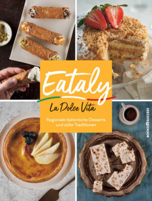 Selbst die tollste Dinnerparty ist nur so gut wie ihr süßes Finale. „La Dolce Vita“ ist eine verlockende Präsentation von Biscotti über Gelati und Torte bis hin zu klassischen Pasticceria. Es enthält mehr als 60 Rezepte, die jede italienische Mahlzeit perfekt abrunden. Das Buch begeistert mit Köstlichkeiten wie Cantucci, Baci di Dama und Amaretti, mit Urlaubsrezepten wie Panettone, Pandoro und Struffoli, der klassischen Tradition der italienischen Piccola Pasticceria mit Rum-Baba, Meringa und Cannoli und allem, was mit Gelati zu tun hat, wie Granita, Sorbetto und Affogato, und vielen anderen. „La Dolce Vita“ ist, wie Eataly selbst, eine zentrale Anlaufstelle für klassische italienische Desserttraditionen und Rezepte.