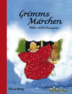 Frau Holle, Der gestiefelte Kater, Rotkäppchen, Hänsel und Gretel – diese vier Märchen der Gebrüder Grimm und die liebevollen Illustrationen von Fritz Baumgarten machen das Buch einzigartig.