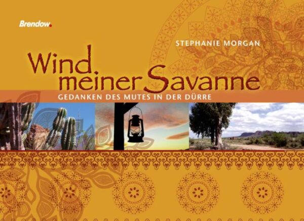 Wie ein frischer Windhauch in der Wüste sind die Gedanken des Mutes von Stephanie Morgan. Sie verbreiten Zuversicht, Gelassenheit und den festen Glauben an Gottes Voraussicht und sein Wohlwollen. Gerade in schweren Zeiten des Lebens können ihre Bilder und Eindrücke ermutigen und aufbauen. Stephanie Morgan ist als christliche Sängerin, Laienschauspielerin und Referentin in zahlreichen Kirchen und Versammlungen aktiv. Durch ihre Ehe mit Elijah Morgan, einem gebürtigen Südafrikaner, hat sie eine besondere Beziehung und Liebe zu Südafrika gewonnen. Inspiriert durch die faszinierende Landschaft der Halbwüste Karoo in Südafrika entstanden Bilder und Texte, die einer allegorischen Wanderung durch Wüsten und Savannen gleichen.