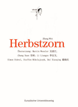 "Herbstzorn" ist eine Sammlung von Kurzgeschichten und Novellen von Zhang Wei. Sie reflektiert die Veränderungen in den Köpfen und Lebenskonzepten der Menschen in Zeiten von Unruhen und Veränderungen. Zhang zeichnet mit einfachem und beruhigenden Pinselstrich die Gefühle einer Gruppe von Landsleuten. "Herbstzorn" stellt die prächtigen und farbenfrohen Legenden vom Lande vor und veranschaulicht den Lesern die Widersprüche und Konflikte des wirklichen Lebens direkt und prägnant. Die Bedeutung ist tiefgründig und zum Nachdenken anregend. Das chinesische Original "Herbstzorn", die Sammlung Kurzgeschichten und Novellen von Zhang Wei wurde vom Anhui-Verlag für Literatur und Kunst veröffentlicht, hiermit legt nun der Europäische Universitätsverlag die deutsche Übersetzung aus dem Chinesischen vor.