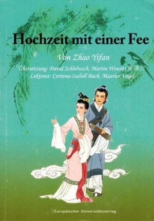 Dieses Buch ist ein Versuch das Huangmei- Drama und sein berühmtes Opernskript "Hochzeit mit einer Fee" an die deutsche Leserschaft heranzuführen. Im göttlichen Palast von Douniu lebte der Jadekaiser des Himmels mit seinen sieben Feentöchtern. diese Feen fühlten sich oft einsam und unglücklich, weil es ihnen verwehrt blieb auf die Erde hinabzugehen. Eines Tages schlichen sich die Töchter davon, um zur Elster- Brücke zu gehen Dort spähten sie durch die Wolken und waren erstaunt darüber, wie die Menschen auf der Erde lebten...