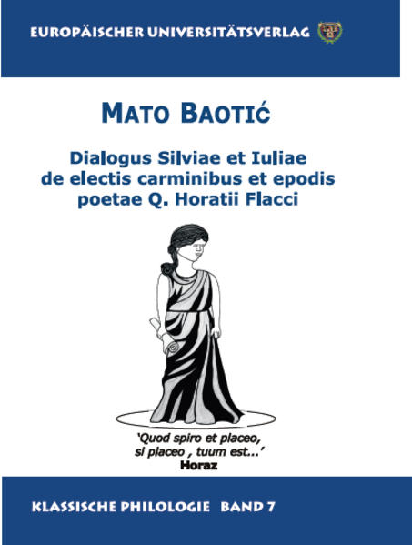 Dieses Buch ist ein fiktiver Dialog zwischen Silvia und Julia über die Gedichte des römischen Dichters Horaz. Unzählige gelehrte Männer und Frauen haben über seine Gedichte großartige Werke verfasst, angefangen von der Antike bis zur heutigen Zeit. Die Werke sind in den modernen Sprachen geschrieben, dieser Dialog aber zwischen Silvia und Julia ist in der lateinischen Sprache geschrieben, und zwar nicht in einem gehobenen Stil, sondern in der altäglichen Sprache, sodass die Schüler und die Schülerinnen den Dialog ohne große Probleme lesen und verstehen können.