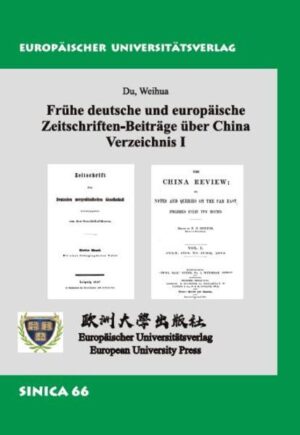 Frühe deutsche und europäische Zeitschriften-Beiträge über China | Bundesamt für magische Wesen