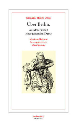 Von den Zeitgenossen viel gelesen und wegen seiner ablehnenden Haltung gegenüber den Berliner Salons sowie der Geselligkeit der jüdischer Häuser kritisiert, ist das anonym publizierte kulturhistorische Essay Über Berlin. Aus den Briefen einer reisenden Dame (1798) heute fast völlig vergessen. Zu Unrecht - denn es handelt sich um den im ausgehenden 18. Jahrhundert sehr seltenen Fall einer von einer weiblichen Autorin verfaßten zeitgeschichtlichen Betrachtung der Großstadt Berlin. Das 'Sittengemälde aus den Anfängen der Regierungszeit Friedrich Wilhelms III' - wie die zeitgenössische Kritik den Text bezeichnete -, lädt ein, Friederike Helene Unger (1751-1813), die eine der bedeutendsten Romanautorinnen um 1800 und von der zeitgenössischen Literaturgeschichtsschreibung viel gerühmten Schriftstellerinnen war, als Publizistin und Kulturhistorikerin neu zu entdecken.