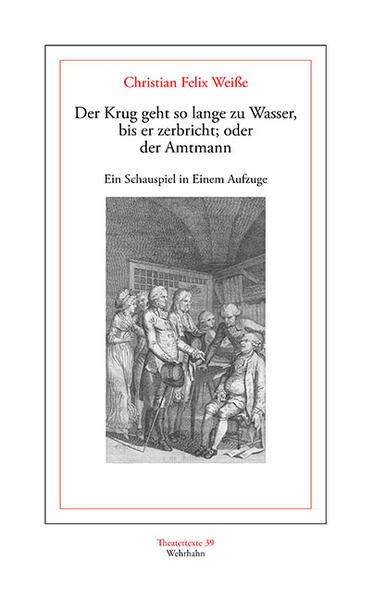 Kleists Dorfrichter Adam urteilt nicht nach Gesetzen, sondern 'wie's hier in Huisum üblich' ist. Dieser empörende Fall von Justizbehinderung, Rechtsbeugung und Strafvereitelung findet in Christian Felix Weißes Einakter über den korrupten Amtmann Greif ein bisher kaum beachtetes Vorbild.' Der Krug geht so lange zu Wasser, bis er zerbricht