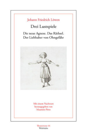 Johann Friedrich Löwen (1727-1771) ist als Direktor des Hamburger Nationaltheaters bekannt. In einem solchen Unternehmen fand er einen möglichen Verwirklichungsbereich für seine reformatorischen Bestrebungen in der dramatischen Kunst. Löwens Bemühungen um die Modernisierung der deutschsprachigen Schaubühne kommen in mehreren programmatischen Texten zum Ausdruck, in denen es ihm vor allem auf die Etablierung von Akademien zur Verbesserung der Schauspielkunst und auf die Anschaffung von öffentlichen Finanzierungsformen zur Gründung einer bürgerlichen Bühne ankommt. Löwens Komödien knüpfen an die durch Gellert und Lessing theoretisch fundierte Gattungsform ›rührendes Lustspiel‹ an, bei der das Komische nicht zur Anprangerung fehlerhafter Verhaltensweisen, sondern zur Würdigung tugendhafter Figuren eingesetzt wird.