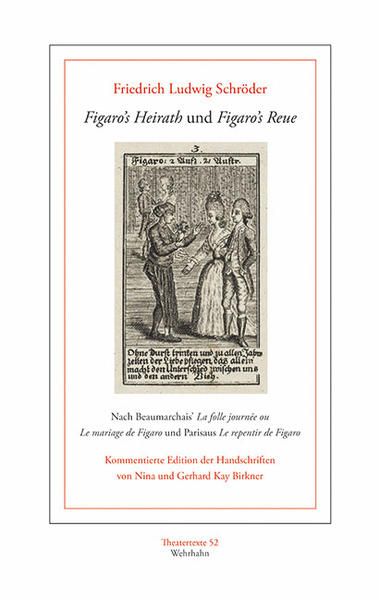 Friedrich Ludwig Schröder (1744-1816) gilt als einer der bedeutendsten Theaterschaffenden des 18. Jahrhunderts. Als Akteur setzte er einen neuartigen ›realistischen‹ Schauspielstil durch, als Impresario etablierte er Shakespeares Dramen auf den deutschen Theatern und als Dramatiker verfasste, übersetzte und bearbeitete er zahlreiche Stücke für die Bühne - darunter auch Pierre Augustin Caron de Beaumarchais' »La folle journée ou Le mariage de Figaro‹. Die Komödie war nicht nur in Frankreich, sondern auch in Deutschland ein großer Theatererfolg. 1785 war sie in Schröders vieraktiger Bühnenfassung (1785) auch an dem von ihm geleiteten Altonaer Theater zu sehen. Nach seinem Wechsel ans Hamburger Theater am Gänsemarkt stand das Lustspiel in einer von ihm umgearbeiteten fünfaktigen Version (1787) auf dem Spielplan. Beide Inszenierungen machten laut dem Schröder-Biographen Friedrich Ludwig Meyer »Sensation« und wurden »mit großem und gerechten Beifall« bedacht. Als komödiantische Zugabe folgte mindestens einmal Pierre-Germain Parisaus Einakter »Le repentir de Figaro« - eine literarische Fortschreibung von Beaumarchais' Lustspiel. Alle drei Handschriften liegen in der Hamburger Staats- und Universitätsbibliothek. Transkribiert, kommentiert und mit einem Nachwort versehen werden sie hier erstmals publiziert.