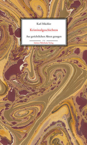 Mit seinen Kriminalgeschichten (1792) beteiligt sich der Berliner Verwaltungsjurist Karl Müchler (1763-1857) an einer neuen literarischen Mode. Meißners Skizzen (1778-1796) und Schillers Verbrecher aus verlorener Ehre (1786/1792) gehen zwar voran, doch Müchler erobert mit dem Genretitel Kriminalgeschichten als erster den Buchmarkt. Ihm gelingt der Übergang von juristisch und psychologisch dokumentierenden Fallsammlungen zu unterhaltenden und zugleich belehrenden Erzählungen. Müchler hat sie »aus gerichtlichen Akten gezogen«, narrativ aufbereitet und in mehreren Fällen zuerst in der Berlinischen Monatsschrift publiziert. Weitere Beispiele entstammen gedruckten Kollektionen anderer Autoren. Müchler tritt also vornehmlich als Herausgeber und Bearbeiter in Erscheinung. Programmatisch fördert er die Rechtsreformen der Aufklärung und leistet einen »Beitrag zur Erfahrungsseelenkunde« - so der Untertitel der zweiten und dritten Auflage (1828/33