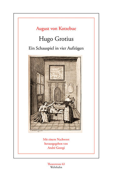 Im 18. Jahrhundert kursierte eine weithin bekannte Anekdote über Hugo Grotius, einem der Gründungsväter des Völkerrechts: Während eines Religionsstreits, der sich zu einem Volksaufstand ausweitet, wird Grotius zu lebenslanger Festungshaft verurteilt. Mit Hilfe seiner Frau gelingt es ihm, in einer Bücherkiste versteckt, aus der Haft zu fliehen. Um 1802 arbeitete August von Kotzebue (1761 - 1819) diese Anekdote zu einem »Schauspiel in vier Aufzügen« aus und veränderte die historische Vorlage dabei in vielerlei Hinsicht: Er erfand einen misslingenden ersten Fluchtversuch, reicherte die Figurenkonstellation durch einen erfundenen Stiefsohn Moritz Helderbusch an - vor allem aber ließ er seinen Grotius entgegen der historischen Wahrheit nach der Flucht zurückkehren. Kotzebue hielt Hugo Grotius für eines seiner besten Theaterstücke. Aber nicht nur die Berliner Uraufführung im Februar 1803 - mit Iffland in der Titelrolle -, sondern auch weitere Aufführungen des Stückes gerieten zum, für Kotzebue seltenen, Misserfolg. Publikum und Kritik waren irritiert davon, dass Kotzebue im Unklaren ließ, wer denn nun eigentlich der Protagonist des Stückes sei: Hugo Grotius? Sein Stiefsohn? Seine Frau? Das Nachwort rekonstruiert die dramaturgischen Entscheidungen, die Kotzebue auf dem Weg von der Anekdote zum abendfüllenden Schauspiel getroffen hat und sucht nach den Gründen, warum Kotzebue der Publikumserfolg diesmal versagt blieb.