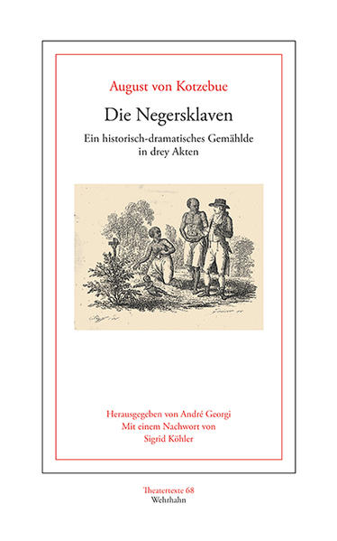 William besucht seinen Bruder John, der auf Jamaika eine Sklavenplantage besitzt, und wird Zeuge der Grausamkeiten der Sklaverei: Die Sklavin Ada kann ihren Mann, von dem sie seit ihrer Gefangennahme in Afrika getrennt ist, nicht vergessen. Und der alte Ayos hat sich freiwillig in die Sklaverei begeben, um seinen verschleppten Sohn wiederzufinden. Die beiden Brüder geraten über die Frage der Sklaverei in einen immer weiter eskalierenden Konflikt: Während William den Sklaven beisteht und für deren Freiheit plädiert, wird John immer brutaler: Er zwingt Ada dazu, seine Mätresse zu werden - andernfalls will er ihren wiedergefundenen Mann töten lassen. Ada fleht ihren Mann an, sie zu töten, um ihr die Entscheidung zu ersparen. August von Kotzebue (1761-1819) hat zwei verschiedene Enden seines Dramas Die Negersklaven (1796) geschrieben: Ein tragisches, in dem Adas Mann erst Ada und anschließend sich selbst tötet. Und als Konzession an den Publikumsgeschmack ein versöhnliches, in dem William Ada freikauft. Das deutsche Publikum tat sich mit den grausamen Szenen des Stückes schwer. Im stärker kolonial geprägten europäischen Ausland, insbesondere in Großbritannien, wurden Die Negersklaven zu einem großen Publikumserfolg. Mit Die Negersklaven nahm Kotzebue somit - stärker als jeder andere deutsche Autor seiner Zeit - unmittelbaren Einfluss auf die Abolitionismus-Debatte um die Abschaffung der Sklaverei.