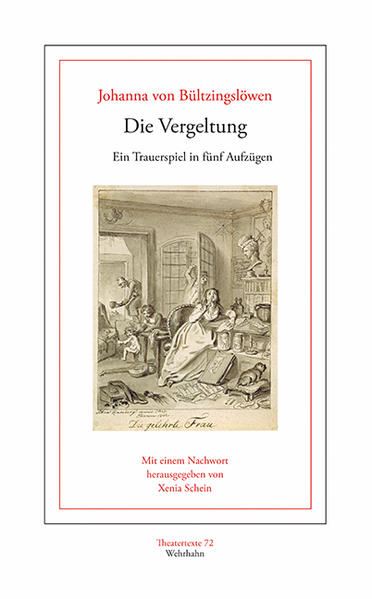 Das Trauerspiel »Die Vergeltung« ist 1820 in Berlin erschienen und erzählt die Geschichte einer Familie aus dem Adel in einer deutschen »Residenzstadt« in fünf Aufzügen. Für die Bühne sei der Text »völlig ungeeignet«, vermerkt ein zeitgenössischer Rezensent, und tatsächlich ist dieses Stück als Schauspiel nur schwer vorstellbar - was zum Beispiel geschieht mit dem bedeutsamen Brief der Hauptperson, dessen Inhalt auch den Leser und Leserinnen und Leser und Leserinnenden neunzehnten Jahrhundert vorgefunden haben, als Johanna von Bültzingslöwen sowohl lebenspraktische ökonomische Fragen wie auch Bildungsfragen aufgreift, die sich in ihren theoretischen Schriften widerspiegeln. Musik und ihre Wichtigkeit als »erlaubte« Kunst spielt eine größere Rolle in Bültzingslöwens Text »Briefe über die weibliche Bildung«: »ist nun vielleicht ein Frauenzimmer etwa vom Schicksal dazu bestimmt, oder fügen sich vielleicht die Umstände so, welches doch keine vorher wissen kann, nie ein eheliches Band zu knüpfen, und sich für ihr ganzes Leben allein überlassen zu bleiben, welchen herrlichen Genuß gewährt ihr alsdann die Musik!« »Genuß« kann ebenso in der Berufstätigkeit bestehen, die ihre Frau ernährt - Frauen sind auch im achtzehnten und neunzehnten Jahrhundert ohne Zugang zu institutionellen Ausbildungen ihren beruflichen Weg gegangen, Spöttereien wie die Karikatur auf der Titelseite dieses Bandes gekonnt ignorierend.