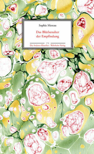 Sophie Mereau, geboren - wie auch Ludwig van Beethoven - 1770, galt zu Lebzeiten als eine viel gelesene und bekannte Schriftstellerin. Anlässlich ihres 250. Geburtstages liegt Mereaus erster Roman Das Blüthenalter der Empfindung hier in der Fassung der Erstausgabe von 1794 vor. Zufall und Absicht, Liebe und Freiheit, Gesellschaft und Flucht prägen die Liebesgeschichte, deren Hintergründe sich erst nach und nach erschließen. Ein Jahr nach Erscheinen des Romans hielt Friedrich Nicolai in seiner Rezension fest: »Wir [können] dem Leser eine angenehme Unterhaltung versprechen. Als Roman betrachtet unterhält und befriedigt er nicht so wohl durch die Handlung, welche, manches Unwahrscheinliche abgerechnet, durch zu häufige und lange Reflexionen unterbrochen und hingehalten wird, als vielmehr durch das feine Raisonnement, und den reinen, edeln und bildreichen Styl. Die würdige Verfasserin setzt in einer kurzen Vorrede den Leser auf den Standpunkt, von welchem er sehen und urteilen soll. Es giebt, sagt sie, eine Zeit in unserem Leben, wo unser Gefühl in seiner ersten vollen Blüthe steht, wo das trunkne Herz, selbst in seinen Verirrungen noch unschuldig, nach jedem Schattenbilde der Phantasie hascht, wo wir in holden Träumen schwelgen, an Erfahrungen Kinder, am Genuß Götter sind, wo selbst der Kummer noch süß ist. - Ob es mir gelungen sey, die Aeußerungen eines reinen Gefühls unter gewissen äußern Verhältnissen befriedigend darzustellen, dies bleibt dem Urtheil jedes Einzelnen überlassen. Wir müßten viel abschreiben, wenn wir alle Stellen anführen wollten, welche uns ungemein gefallen haben.«