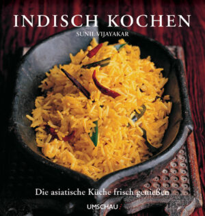 Indien ist berühmt für seine wunderbaren Gewürze und Aromen. Der Autor Sunil Vijayakar zeigt, wie man mit ihnen zu Hause leichte und gesunde Gerichte voller appetitlicher Farben zubereiten kann. Seine Art des Kochens ist dabei modern: er kombiniert klassische Aromen mit nahrhaften, fettarmen Zutaten und gart sie schonend. Dieses Buch bietet clevere Alternativen zur klassischen, bisher sehr schweren indischen Küche, ohne dabei den authentischen indischen Geschmack zu verlieren. Die Rezepte sind einfach und in wenigen Schritten nachzukochen und bieten ausführliche Informationen zu Nährwerten und einzelnen Zutaten.