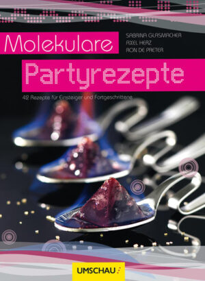 Mit der Kombination aus Rezeptbuch und Baukasten lassen sich neue Kreationen zaubern, die ein komplettes Party-Buffet aufpeppen. Das Angebot reicht von Fingerfood und Salaten über Suppen und Hauptgerichte bis hin zum süßen Finale, den Desserts. Dazu gibt es partytaugliche Cocktails und Rezepte, die auch Kindern auf Kindergeburtstagspartys strahlende Augen zaubern. Viele lustige kulinarische Spielideen für zwischendurch bringen Ihre Molekular-Party so richtig in Schwung. Praktische Tipps von den Profis, ausführliche Erklärung der im Baukasten enthaltenen Texturgeber und gut verständliche Anleitung zur Herstellung machen die Umsetzung so einfach, dass auch Einsteiger die Rezepte gut nachkochen können. Die benötigten Substanzen aus dem Baukasten sind alle natürlichen Ursprungs und ohne chemische Zusatzstoffe.